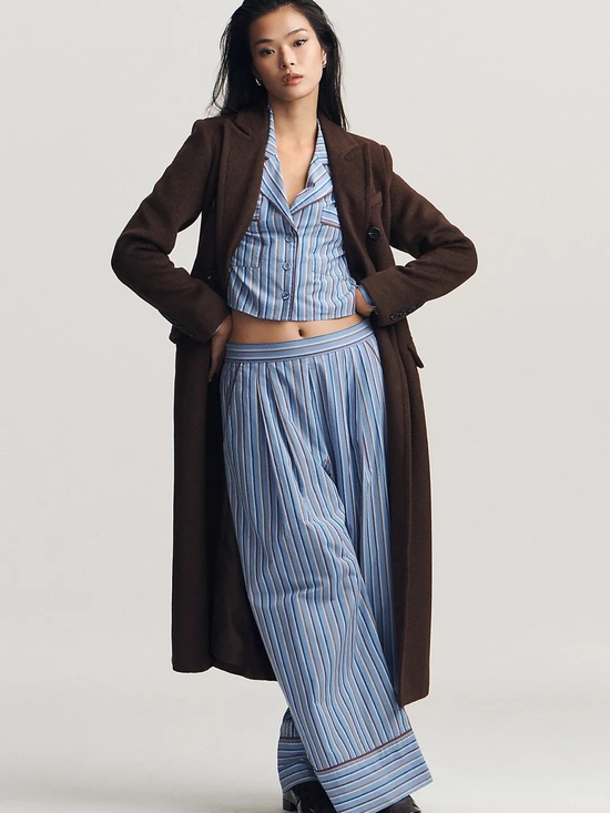 Anthropologie Tops - By Anthropologie Crop Pajama Shirt